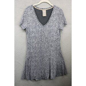 Dolan Left Coast Stretchy Ribbed A Line Dress-Size Medium-Lined-Minimalist